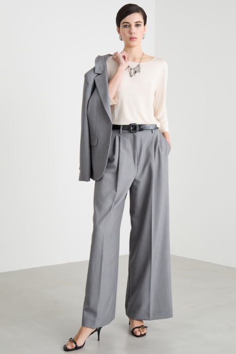 Fluid jersey T-shirt Intrend