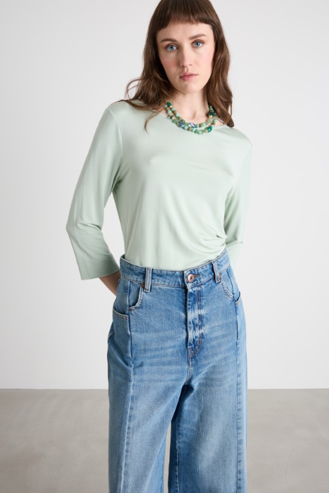 Fluid jersey T-shirt Intrend