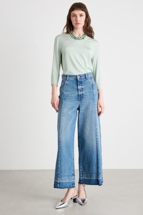 Fluid jersey T-shirt Intrend