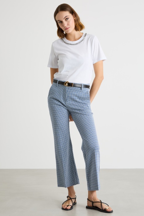 Rhinestone T-shirt Intrend