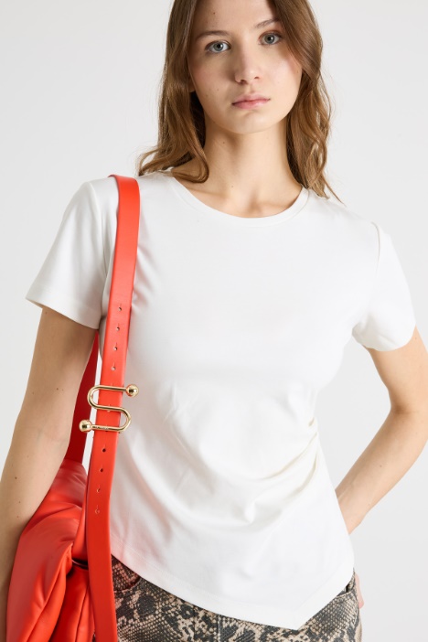 Ruched T-shirt Intrend