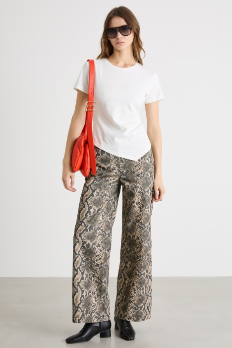 Ruched T-shirt Intrend