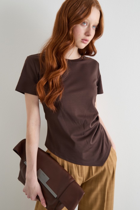 Ruched T-shirt Intrend