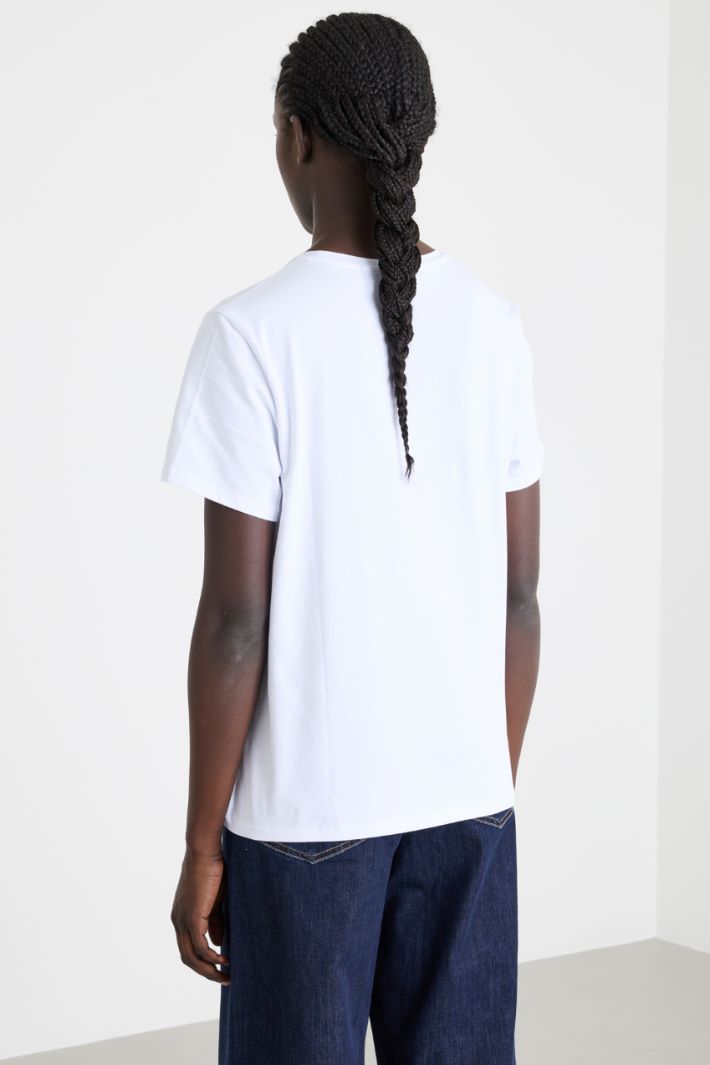 T-shirt con motivo stampato  Intrend - 4