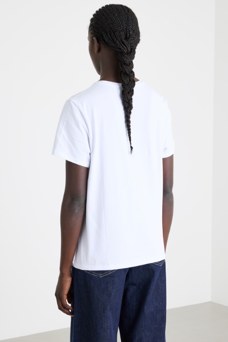 T-shirt con motivo stampato