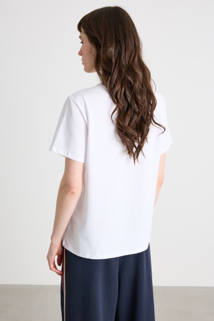 T-shirt con motivo stampato  Intrend - 4