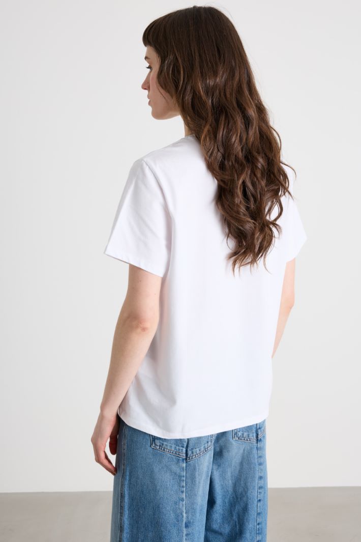 T-shirt con motivo stampato  Intrend - 4