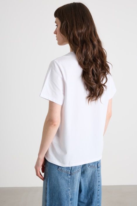 Camiseta con motivo estampado