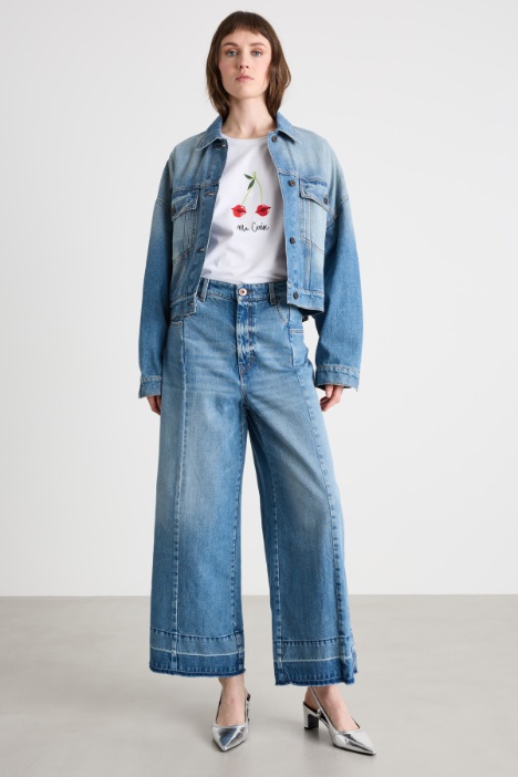 T-shirt con motivo stampato  Intrend