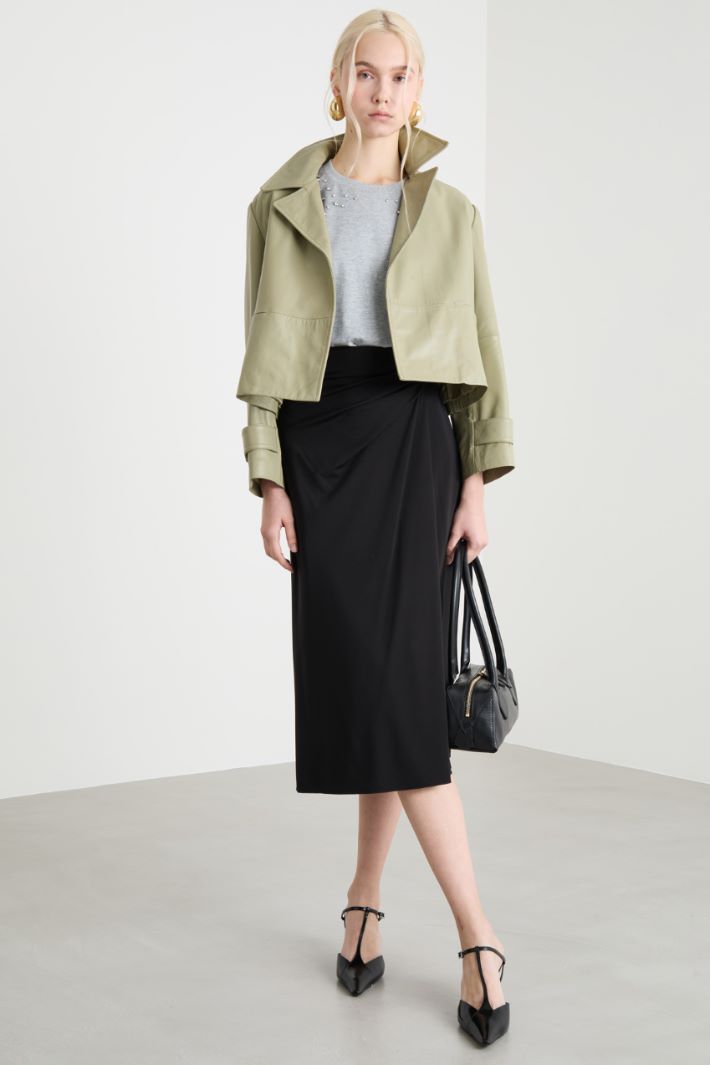 Jewel-embellished T-shirt Intrend