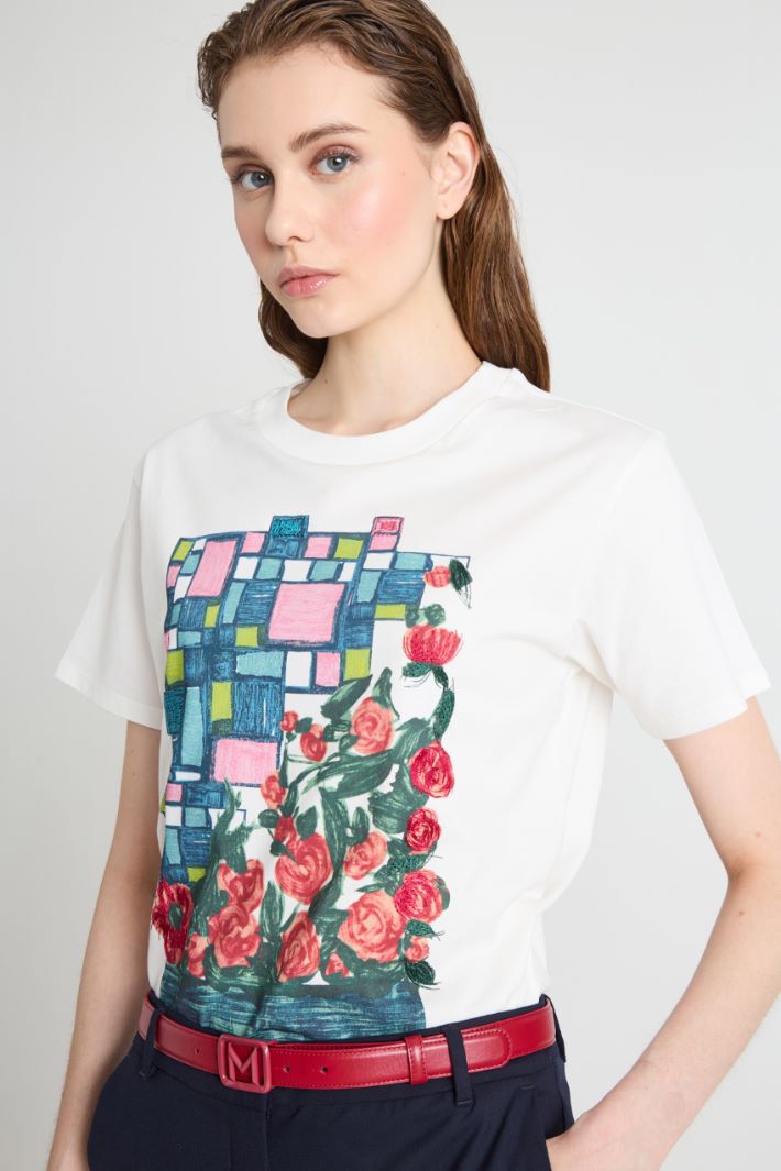 Printed jersey T-shirt Intrend - 3