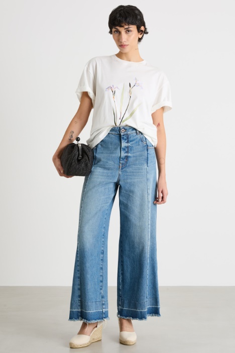 Oversized crew-neck T-shirt Intrend