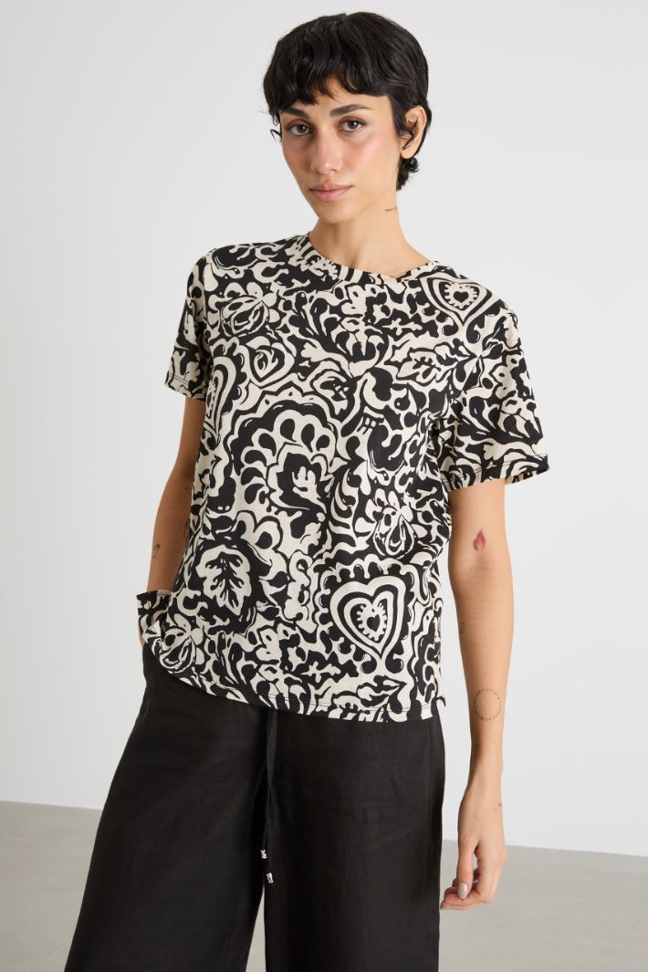 All-over print T-shirt Intrend - 2