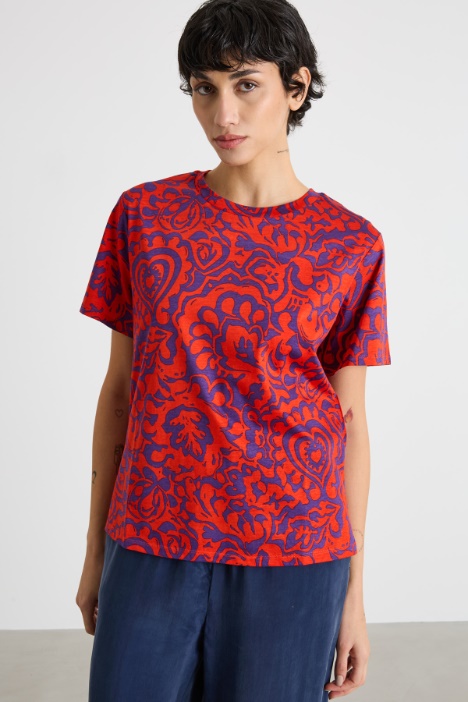 All-over print T-shirt Intrend