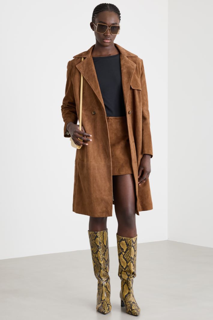 Boat-Neck T-Shirt in Jersey Intrend