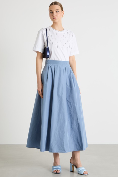 Diamanté-Embellished T-shirt Intrend