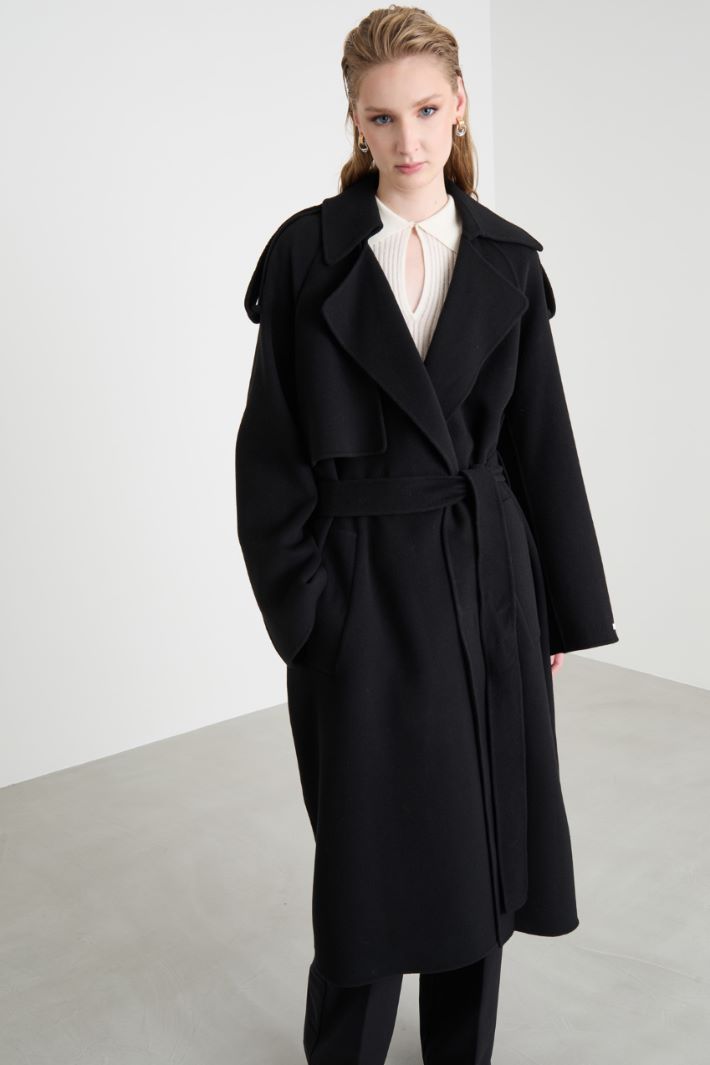 Cappotto con cintura Intrend - 2