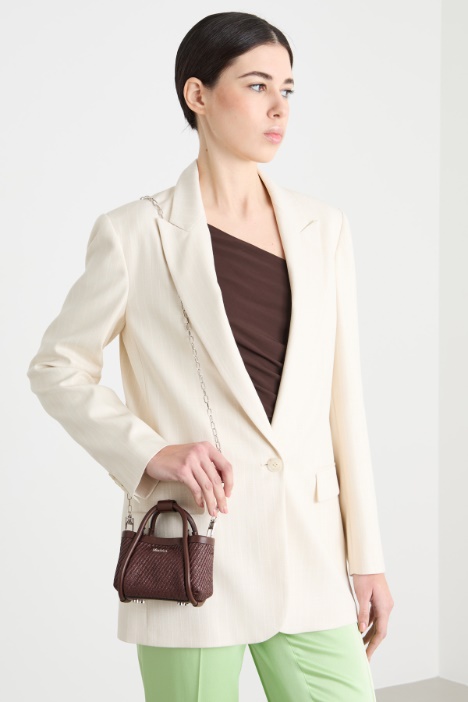 Longline single-button blazer Intrend