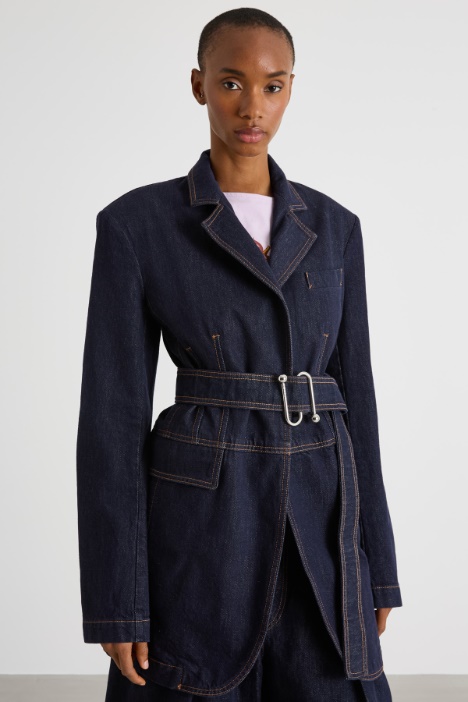 Oversized denim blazer Intrend