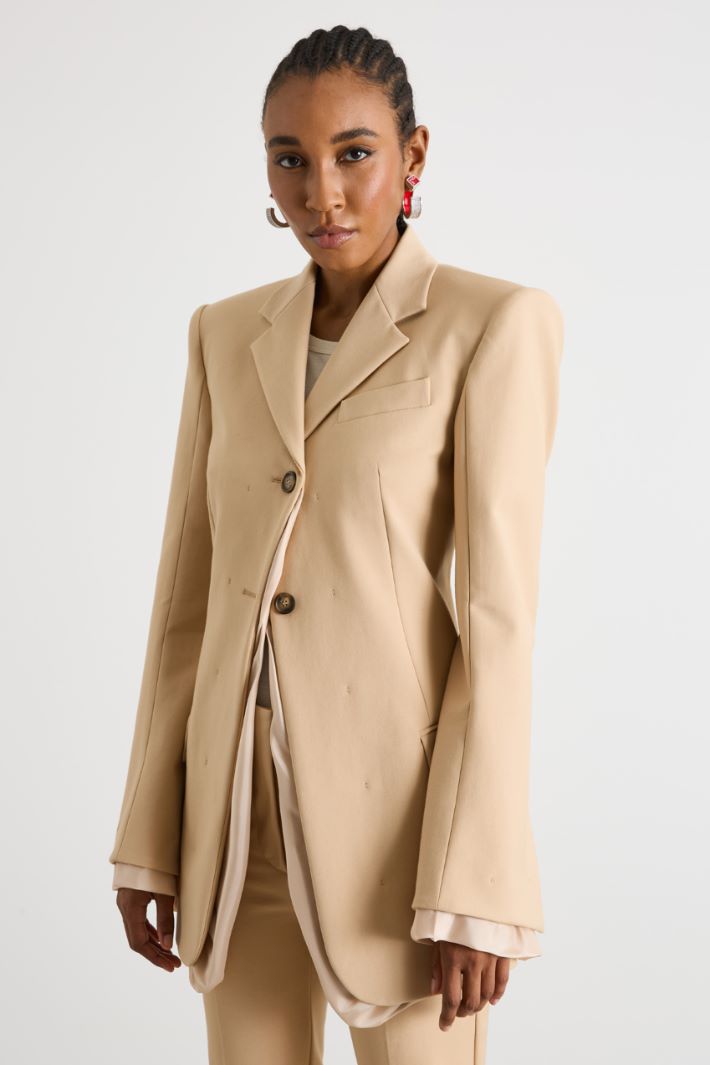 Asymmetric fastening blazer Intrend - 2