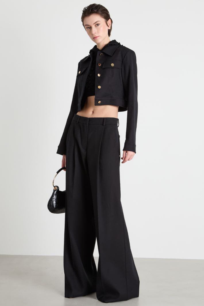 Giacca boxy in cady Intrend