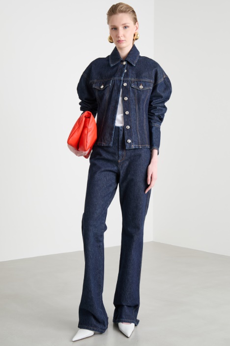 Chaqueta vaquera entallada Intrend