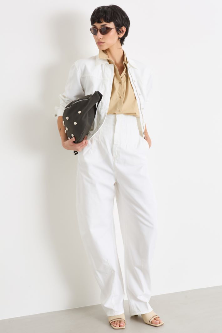 Lightweight boxy cotton jacket Intrend