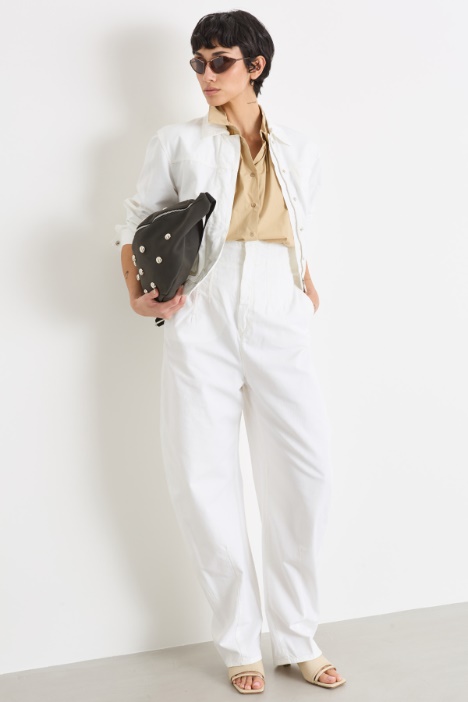 Lightweight boxy cotton jacket Intrend