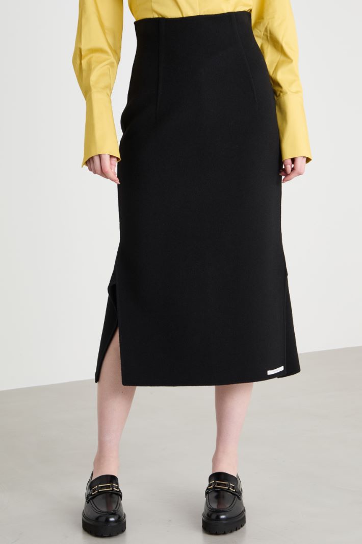 Side-slit midi skirt Intrend - 2