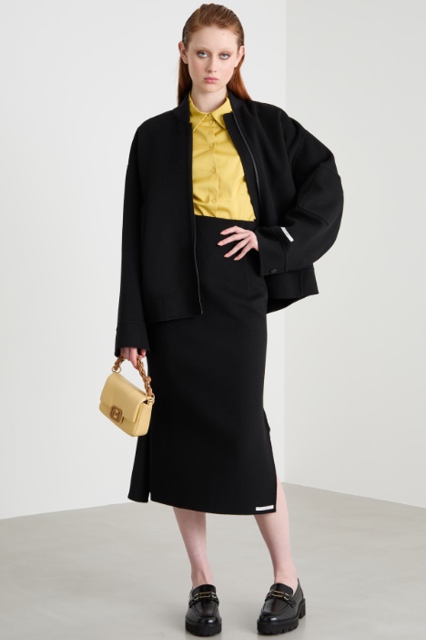 Side-slit midi skirt Intrend