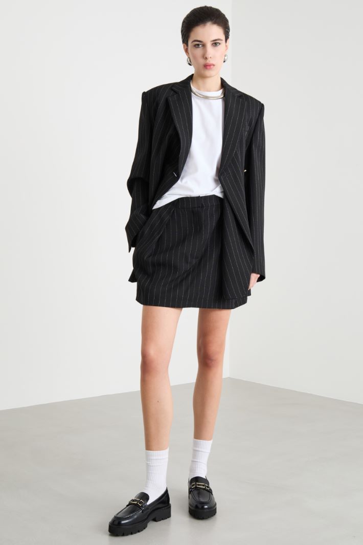 Pinstriped miniskirt Intrend