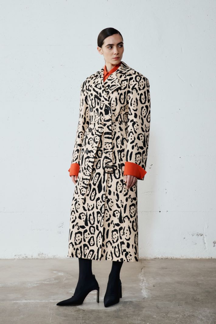 Fluid Crepe de Chine Blouse Intrend - 5