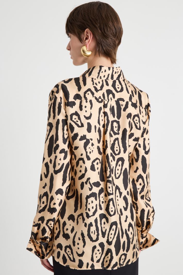 Animal print blouse Intrend - 4