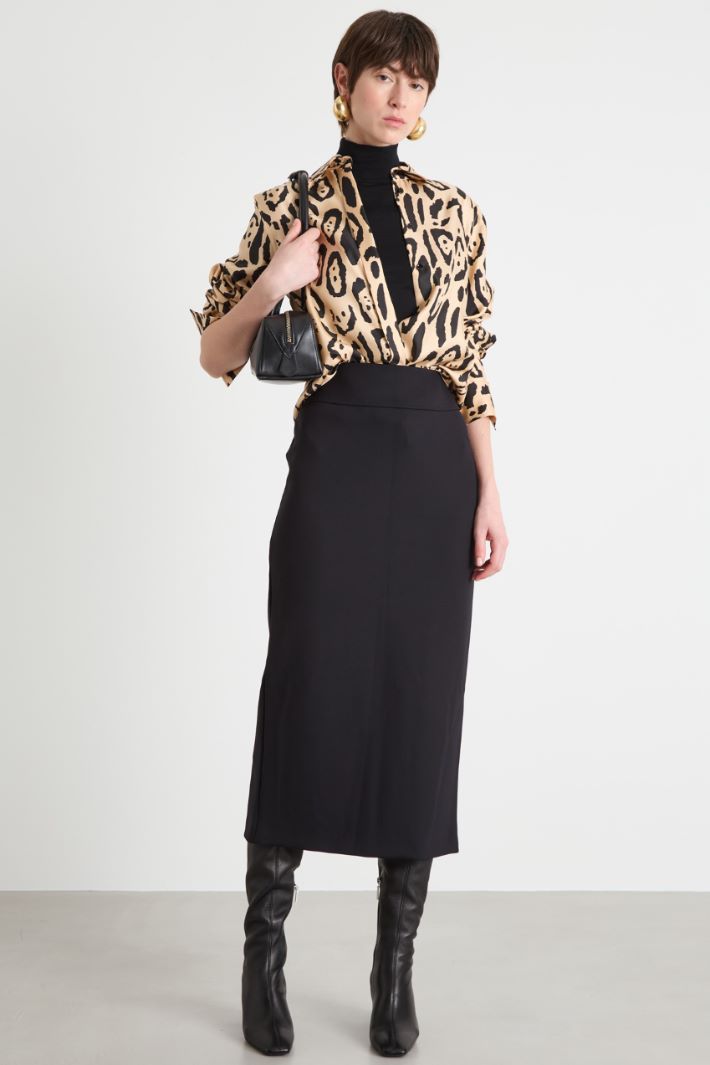 Animal print blouse Intrend