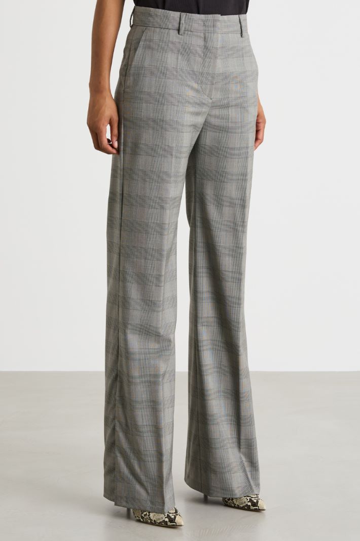 Prince of Wales Twill Trousers Intrend - 2