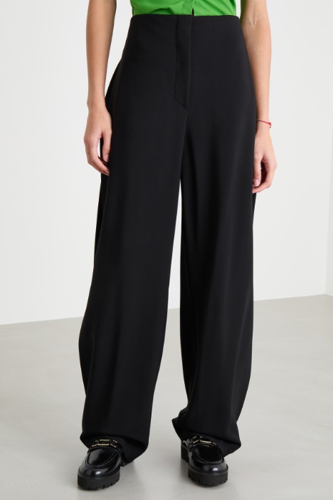 Pantalone palazzo in cady