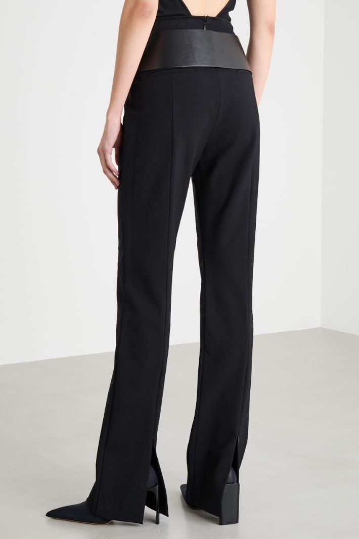 Pantalone dritto con baschina posteriore Intrend - 4
