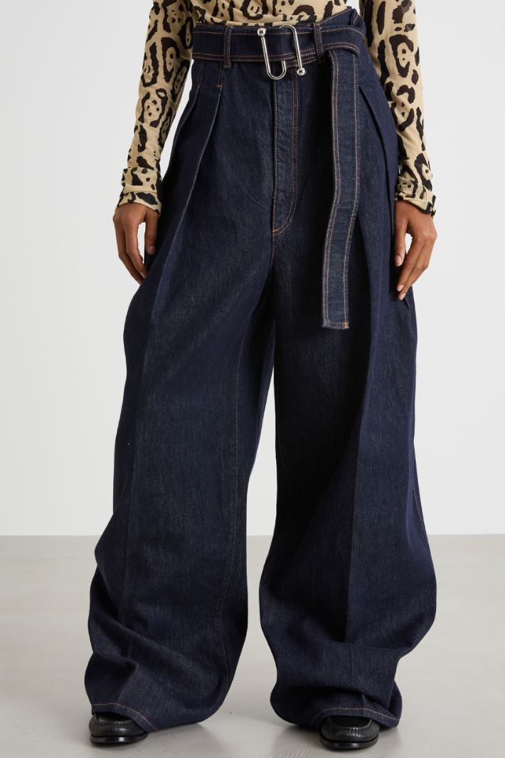 Oversized high-rise jeans Intrend - 2