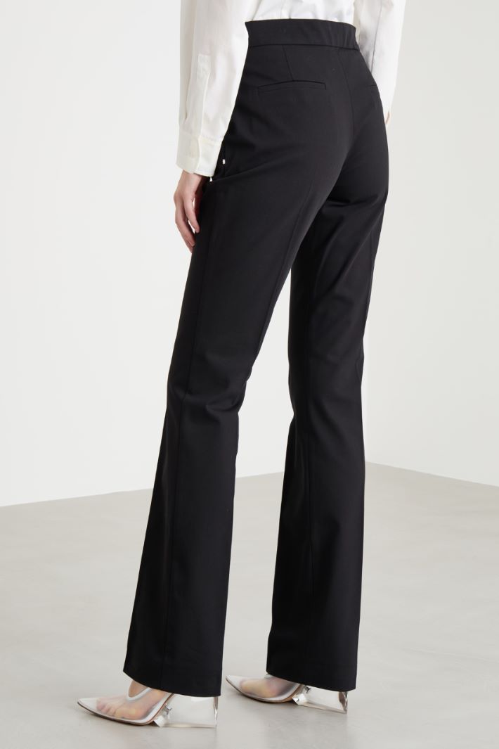 Pantalone slim a vita bassa Intrend - 4
