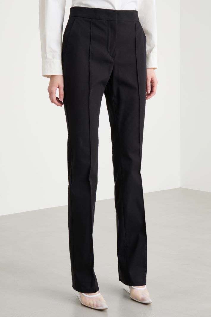 Pantalone slim a vita bassa Intrend - 2