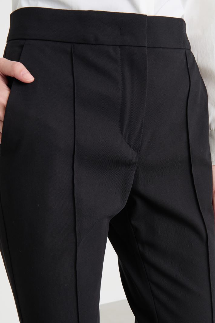 Pantalone slim a vita bassa Intrend - 3