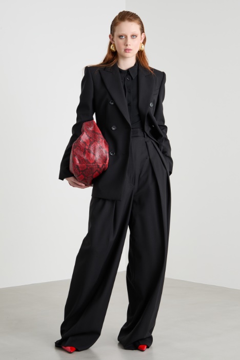 High-waisted palazzo trousers Intrend