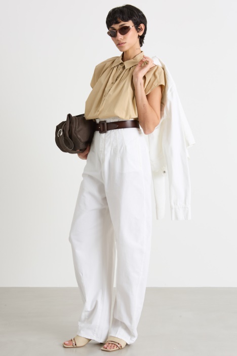 Pantalone balloon a vita alta Intrend