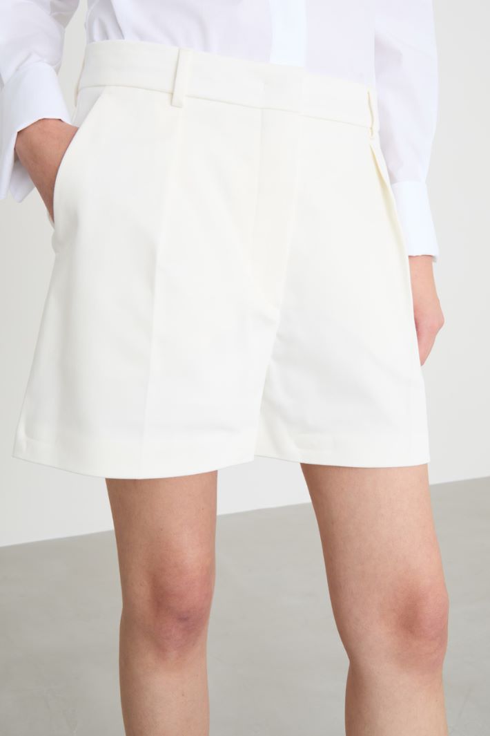 Shorts in gabardina stretch Intrend - 3