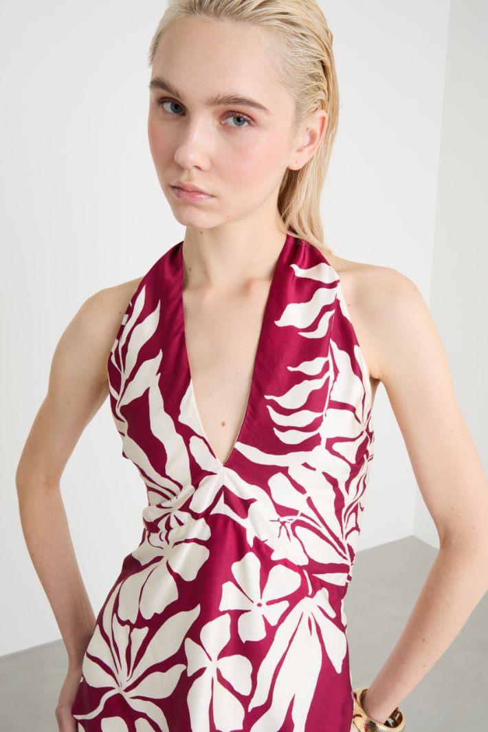 Floral satin top Intrend - 3