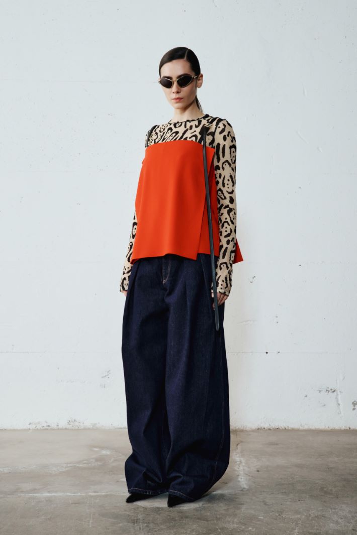 Off-shoulder cady top Intrend - 5