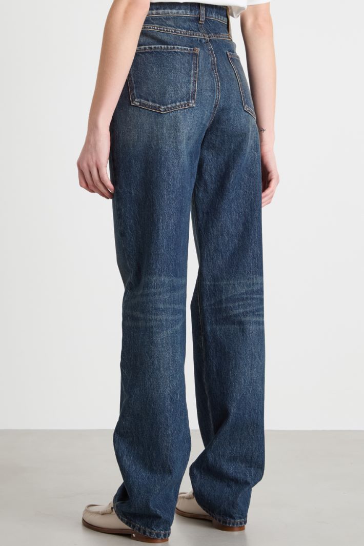 Low-rise straight jeans Intrend - 4