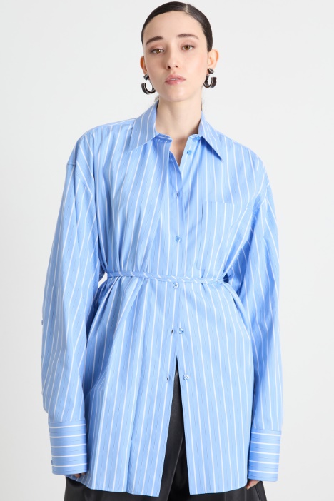 Oversized poplin tunic Intrend