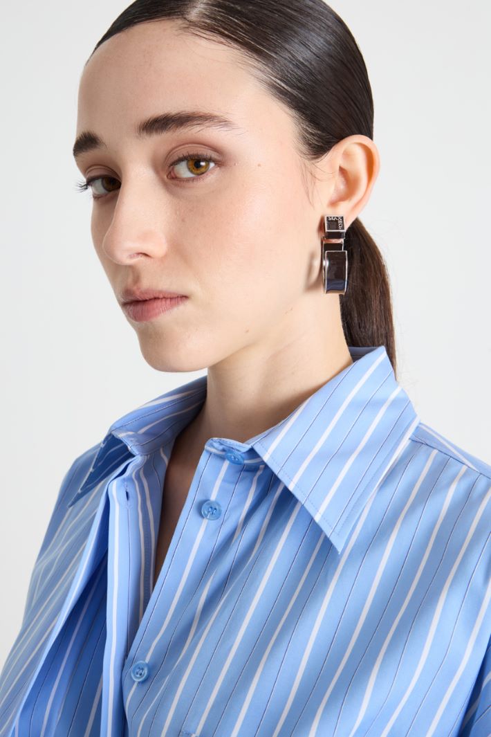 Oversized poplin tunic Intrend - 3