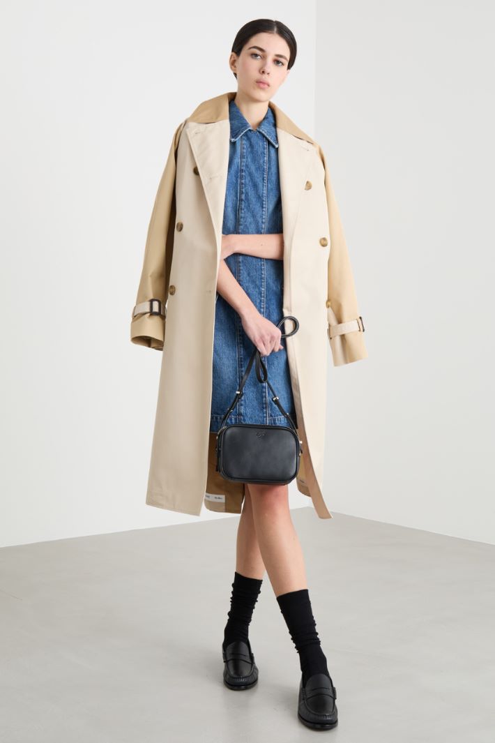 Sleeveless denim dress Intrend